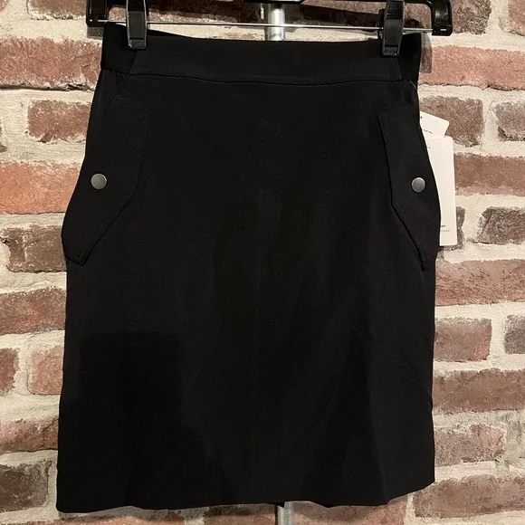 NWT Athleta Black Vienna Cargo Skort Size 0
